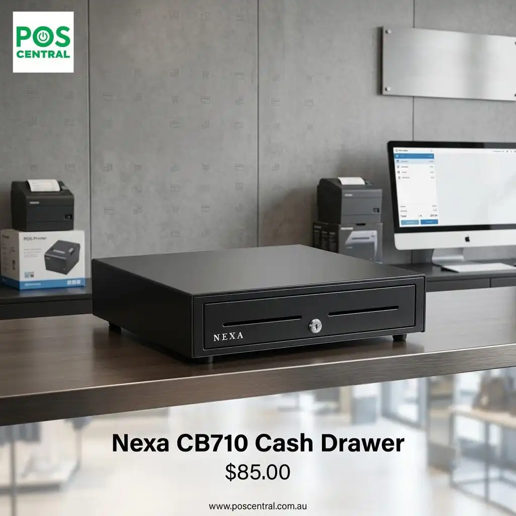 Nexa CB710 Cash Drawer: Compact Security for Busy Counters