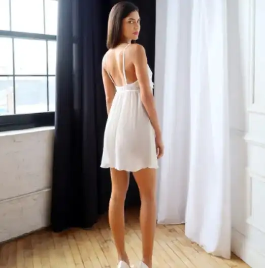 Shop Premium Bridal Babydoll Lingerie Mini Slip by Tony Hamawy