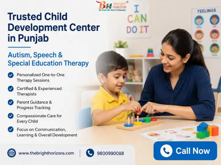 Trusted Child Development Center in Punjab — Autism, Speech & Special Education Therapy