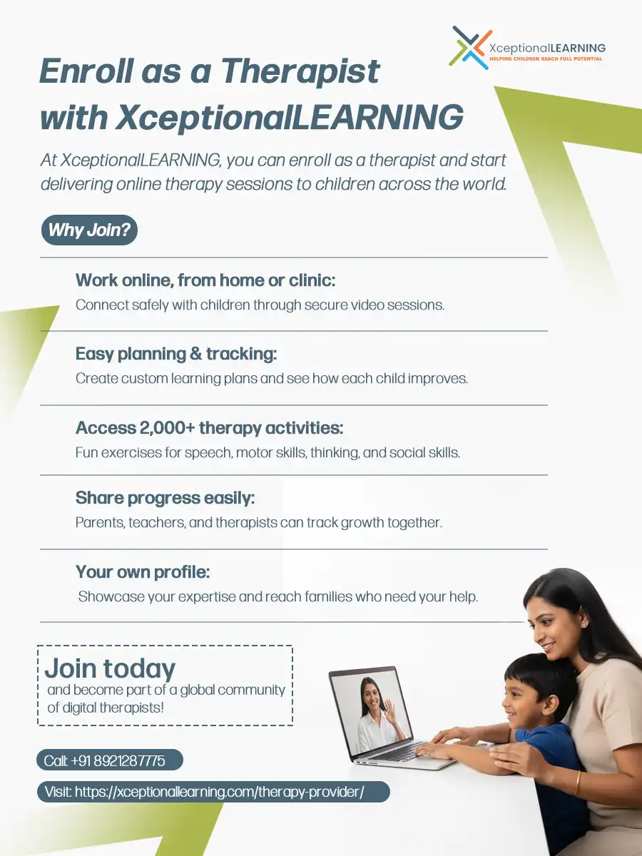 Online Therapy Platform for Clinicians and Therapists | XceptionalLEARNING