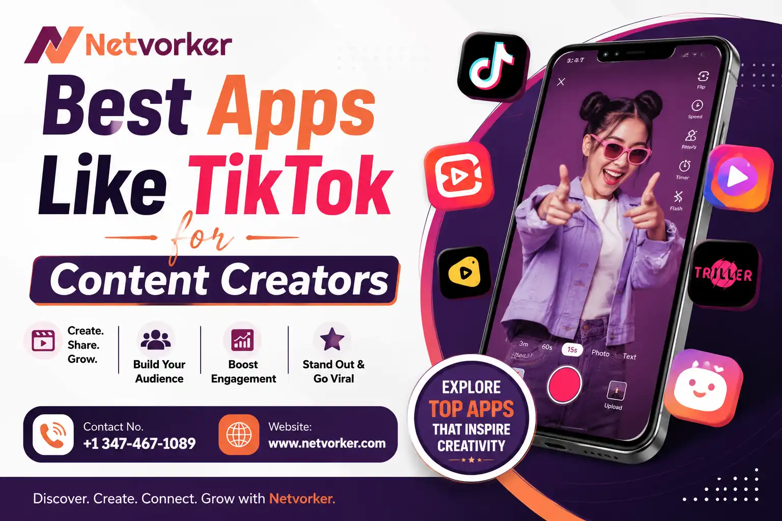 Discover the Best Apps Like TikTok for Content Creators 