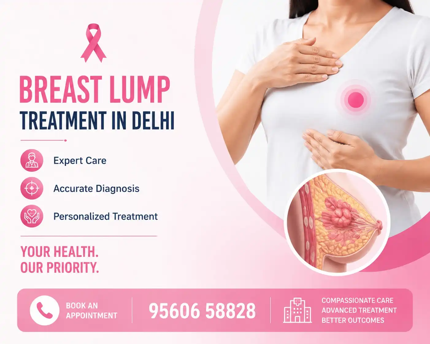 Scarless Breast Lump Treatment in delhi - Dr Akash Bansal