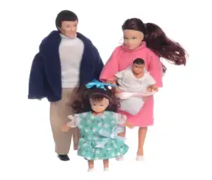 Shop Best Miniature Dollhouse Dolls for Realistic Miniature Displays
