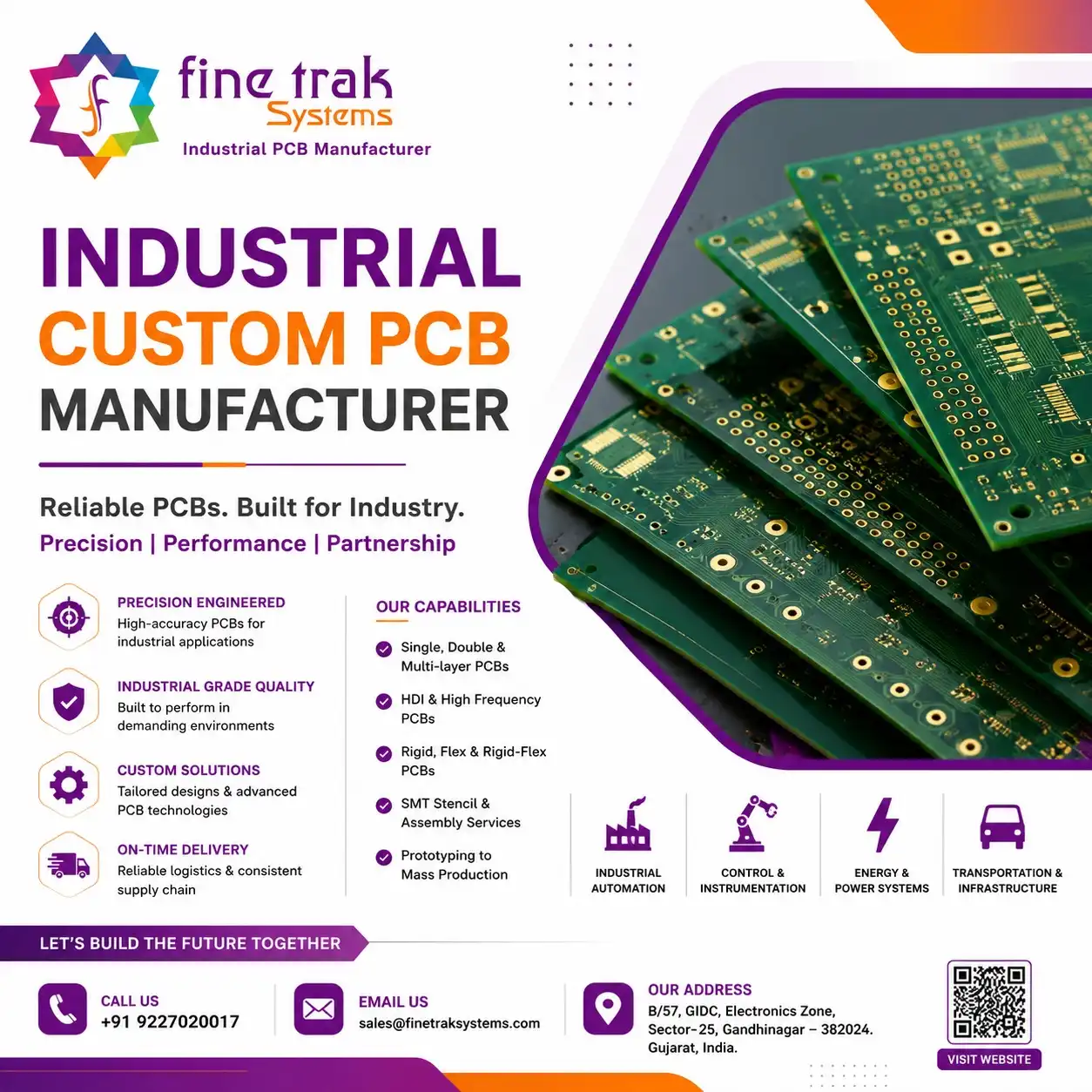 Custom PCB Design | High Quality Industrial PCB Manufacturer