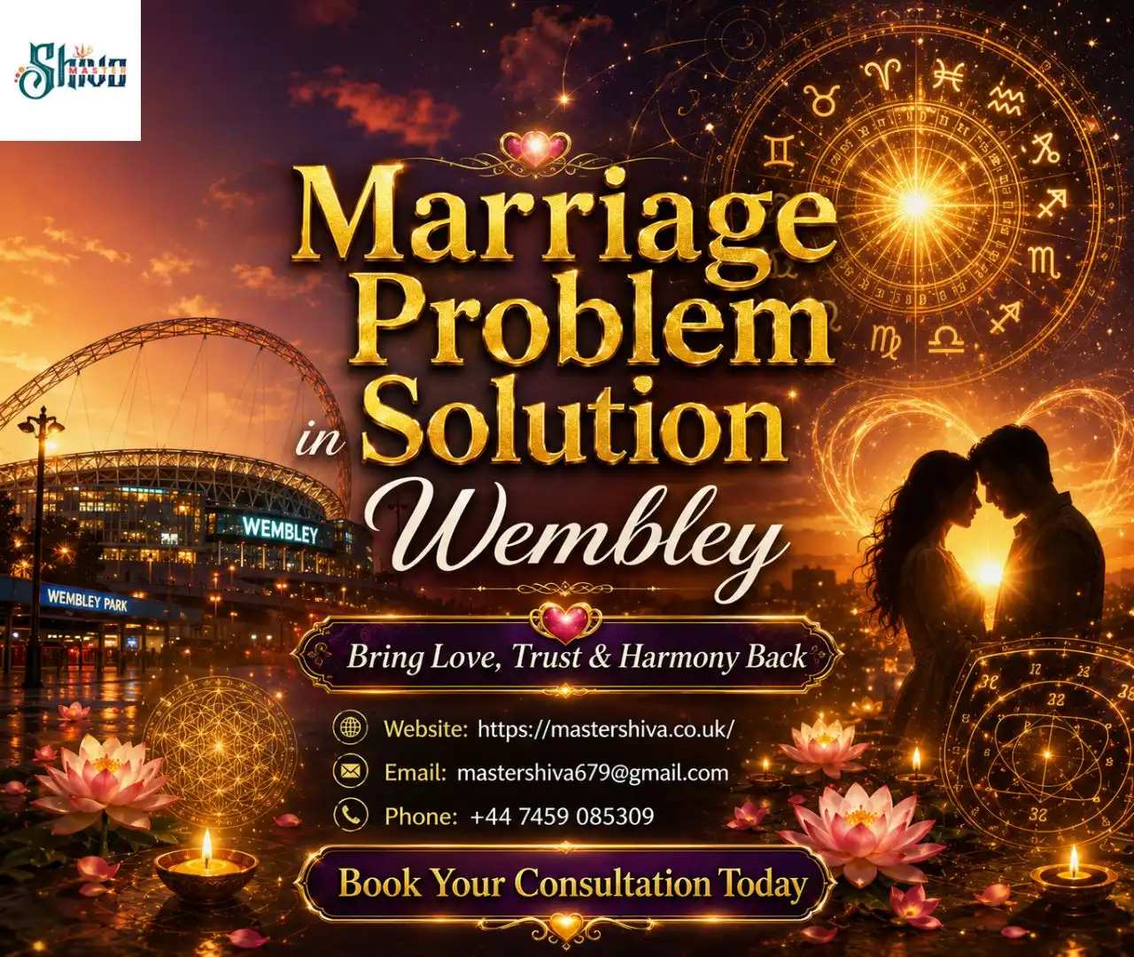 Marriage Problem Solution in Wembley | Restore Relationship Happiness