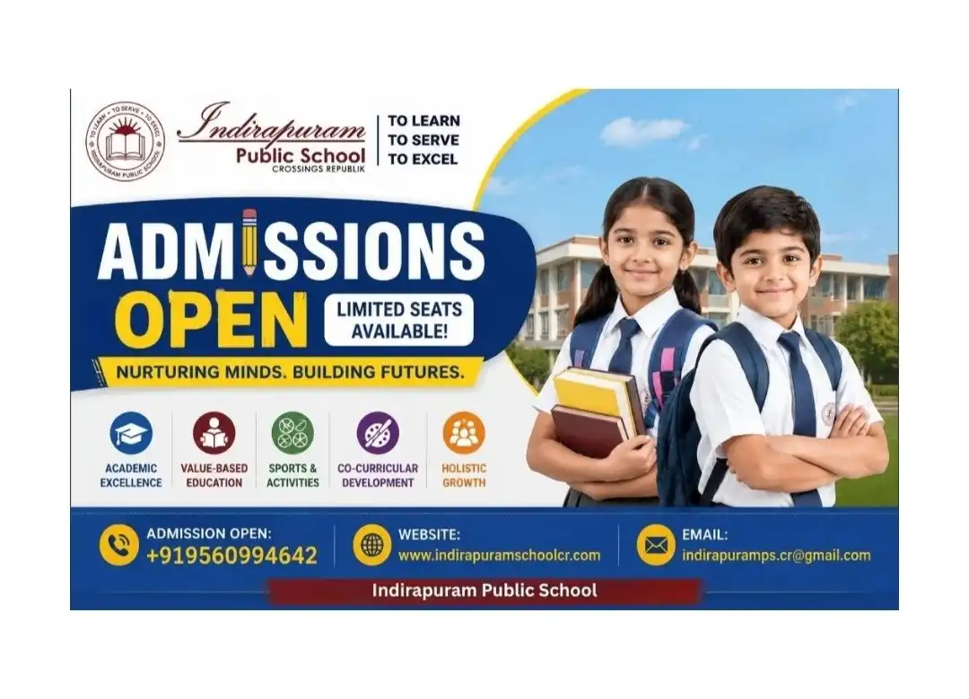 Admissions Open – Limited Seats Available | Indirapuram Public School