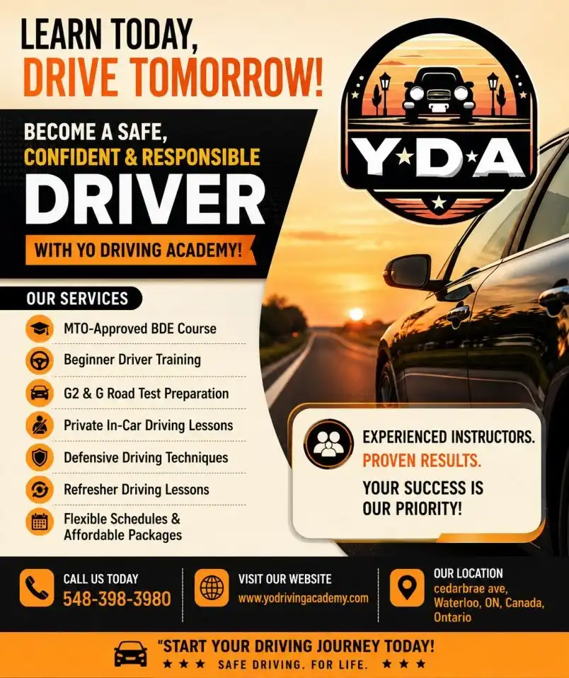 Best Driving School in Guelph – Professional Driver Training