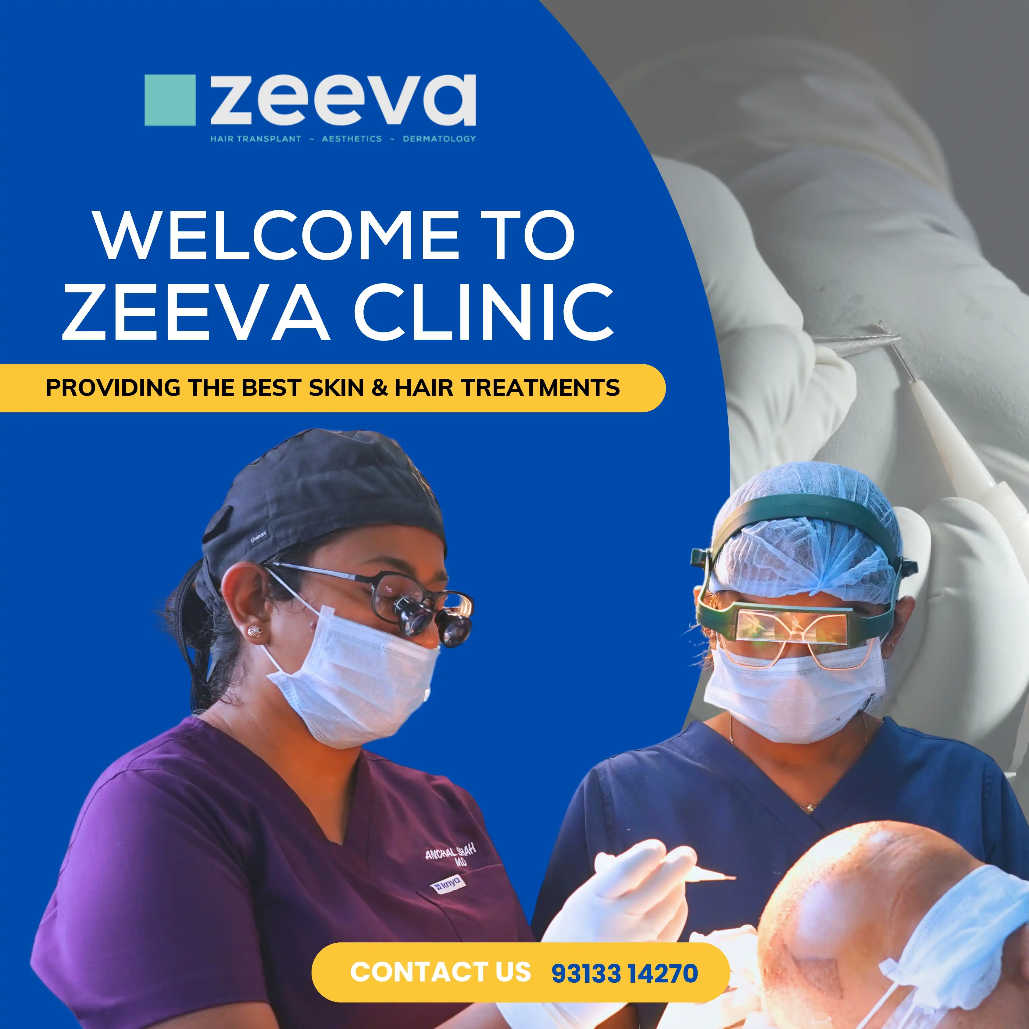 Hair Transplant Ahmedabad India for Natural Results at Zeeva Skin And Hair Clinic