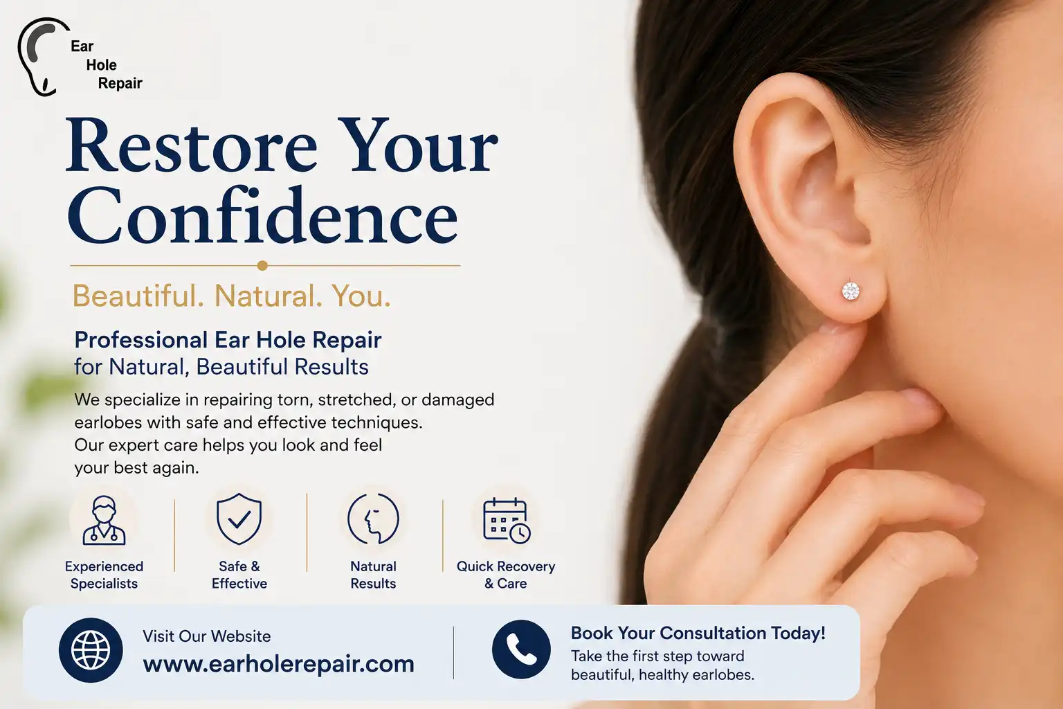 Affordable Ear Hole Repair Solutions Near You