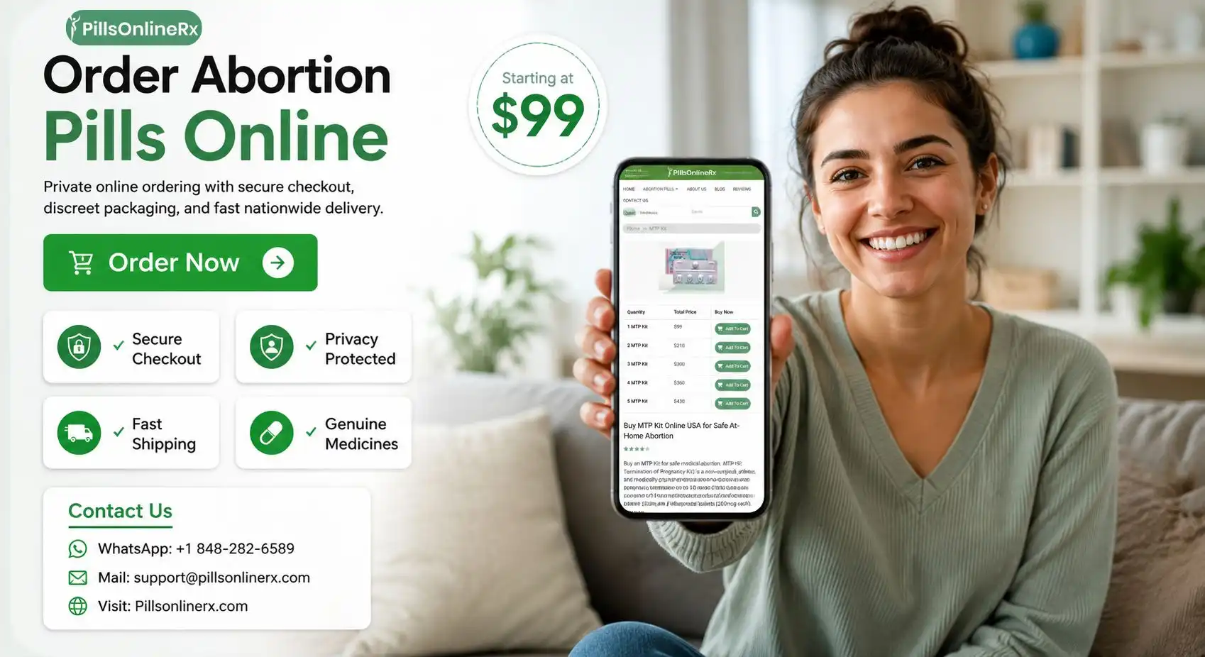 Get Abortion Pills at Texas in Great Prices