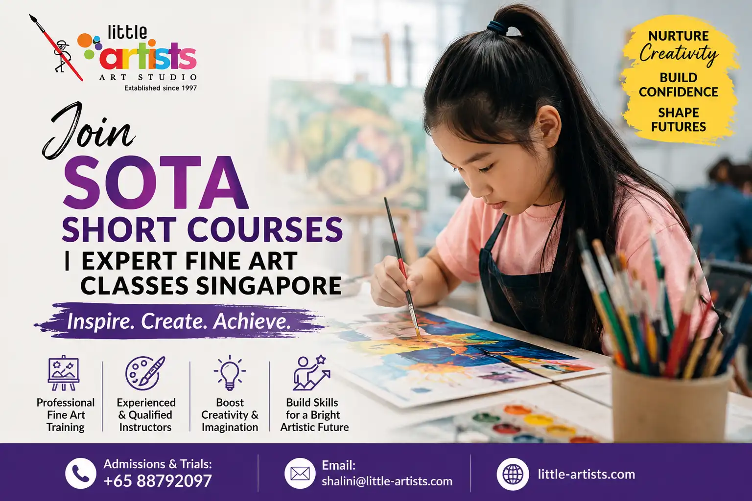 Join SOTA Short Courses | Expert Fine Art Classes Singapore