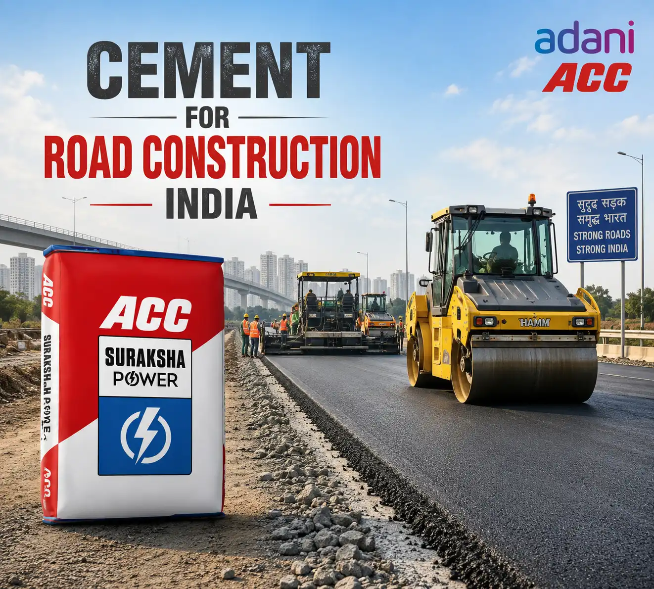 Cement for Road Construction India | High-Performance Cement Solutions
