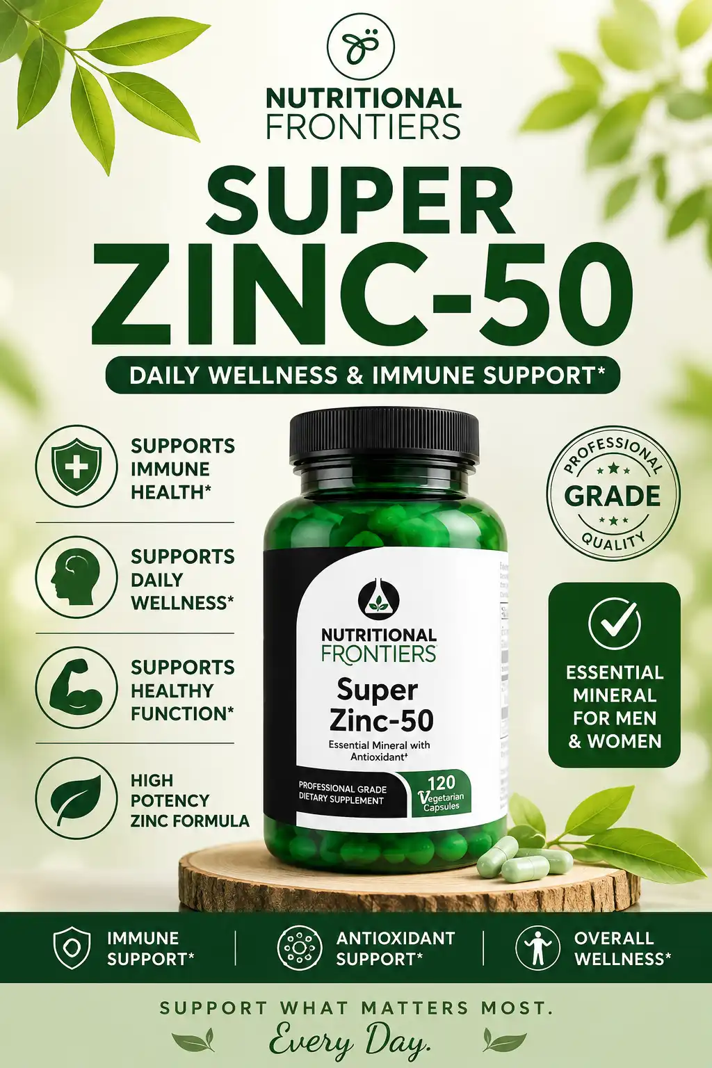 Nutritional Frontiers Supplements | Premium Wellness Products Online