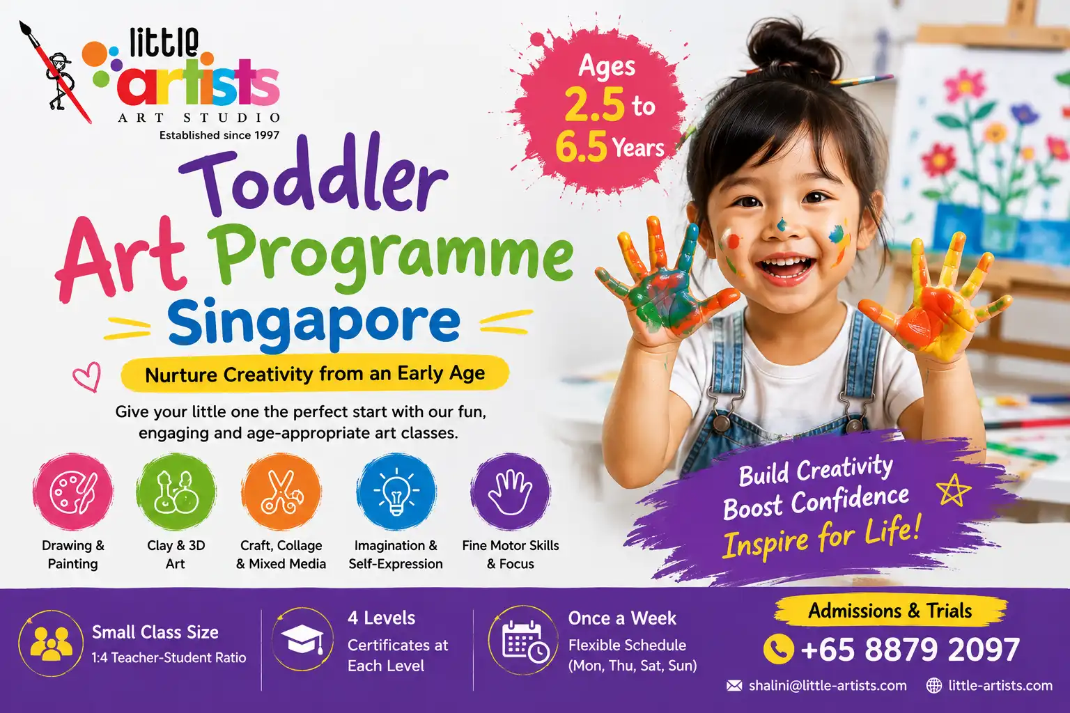 Toddler Art Programme Singapore | Nurture Creativity from an Early Age