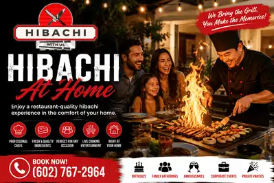 Hibachi at Home – Book a Private Hibachi Chef for Your Next Party