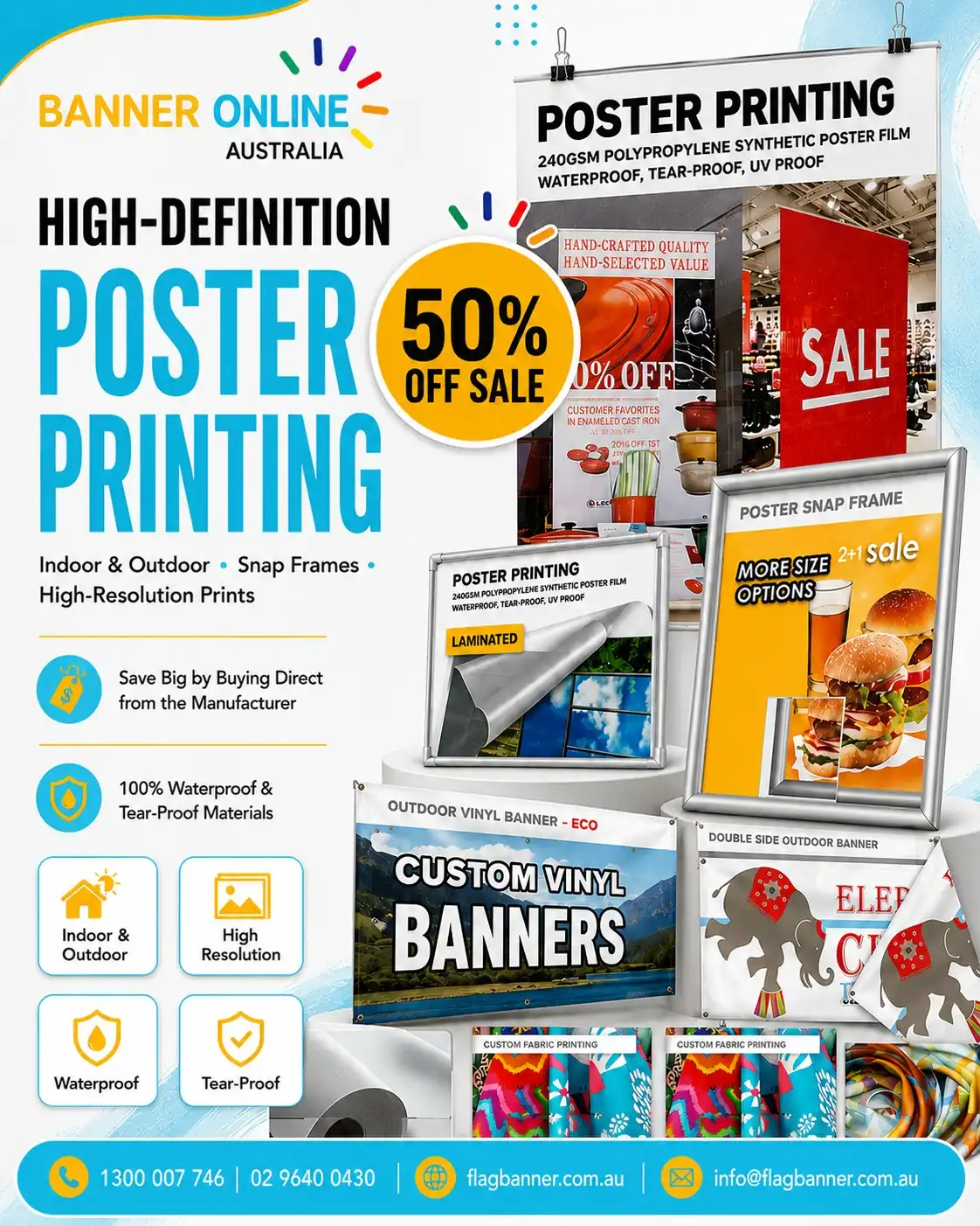 Weather-Resistant Corflute Signs for Outdoor Advertising