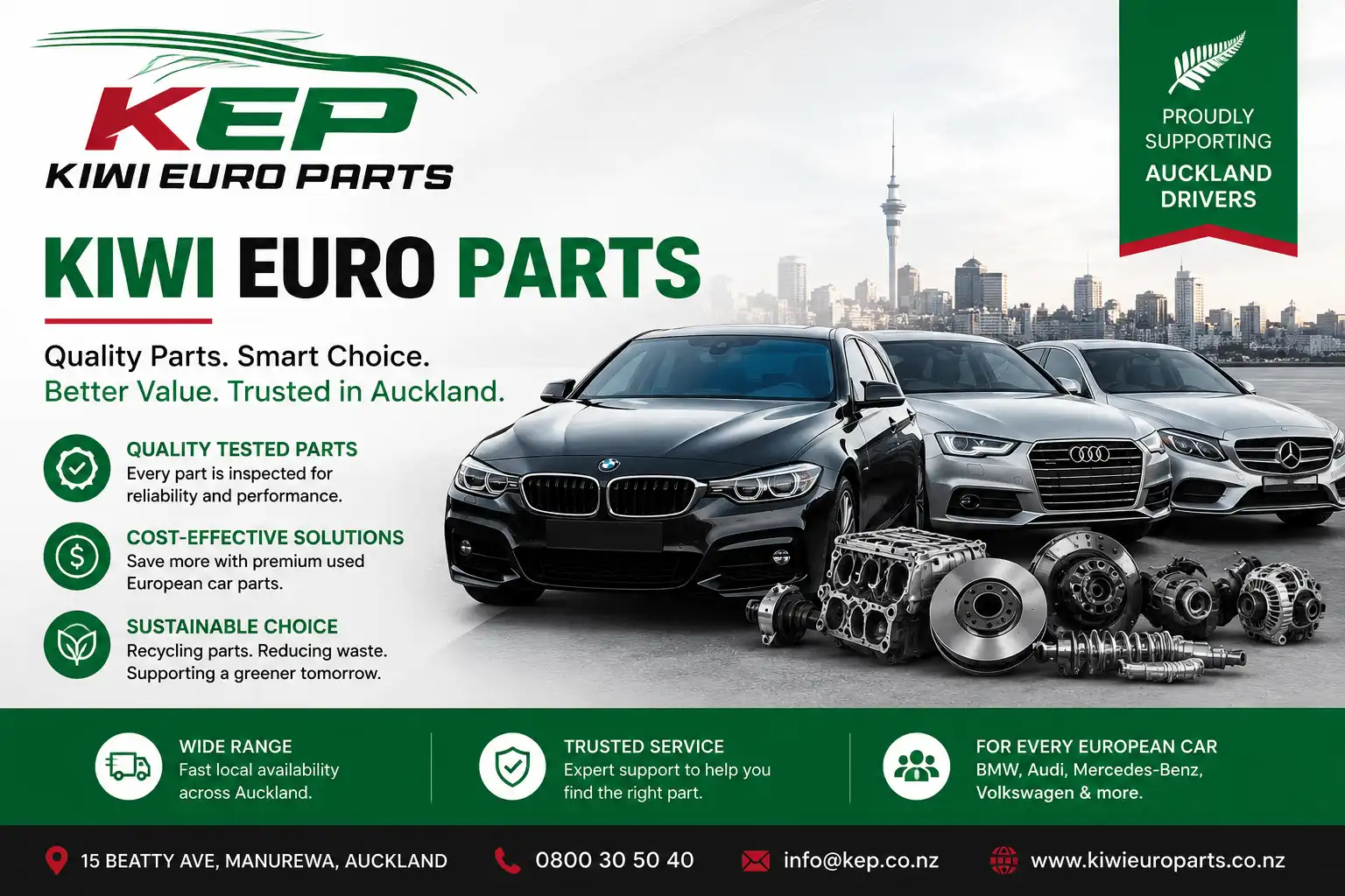 Affordable Second Hand Car Parts Auckland – Trusted Quality for Every Drive