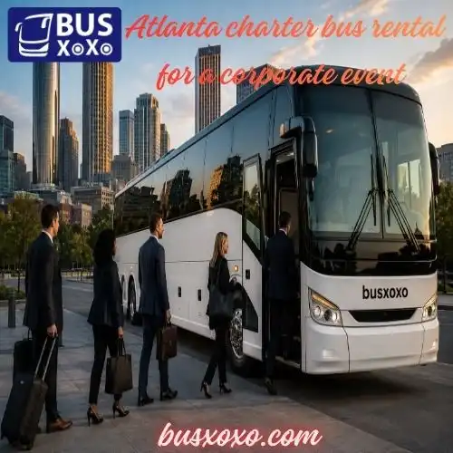Atlanta charter bus rental for a corporate event 