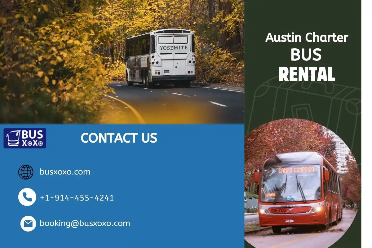 Book Austin Charter Bus Rental at 20% Discount 