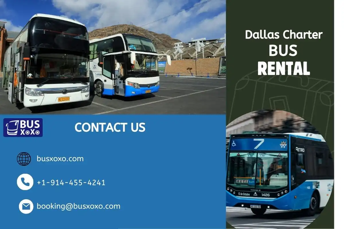 Book Dallas Charter Bus Rental at 20% Discount 