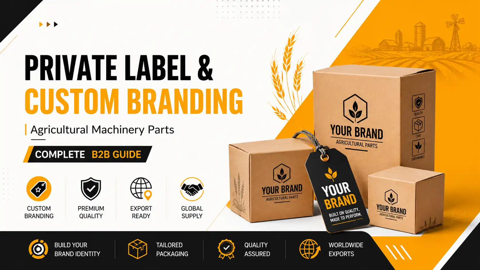 OEM & Private Label Combine Harvester Parts Exporter From India | JCBL Agri