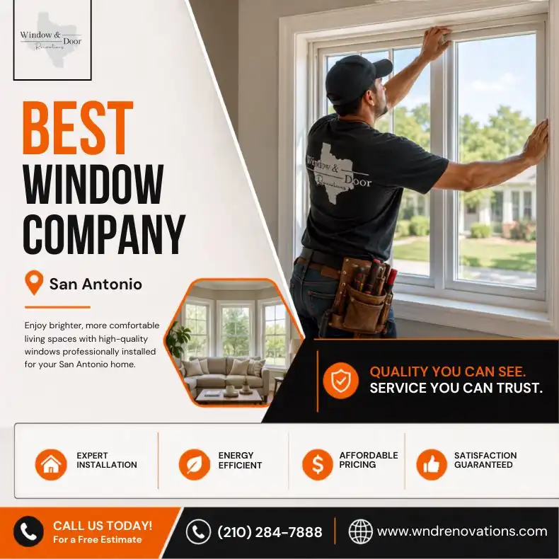 Best Window Companies San Antonio