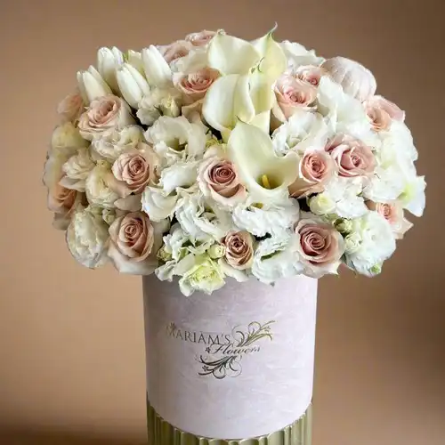 Fresh Cut, Fast Delivered: White Rose Bouquets in Van Nuys