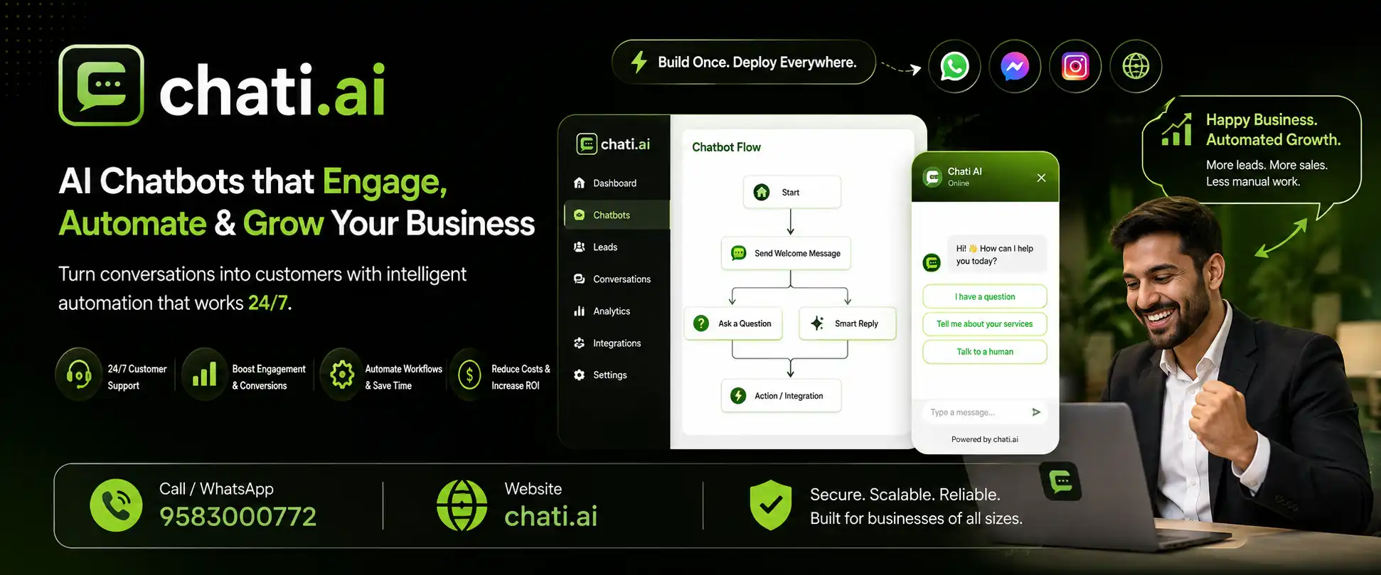 WhatsApp, Instagram & Facebook Unified Inbox | Manage All Customer Chats in One Place
