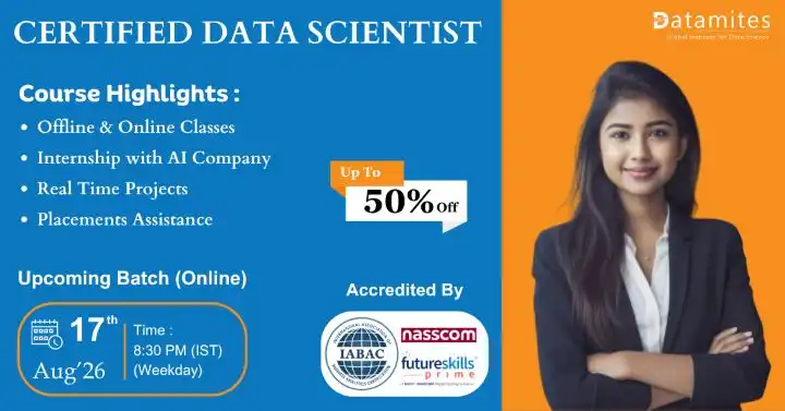 DataMites Data Science Institute in Chandigarh