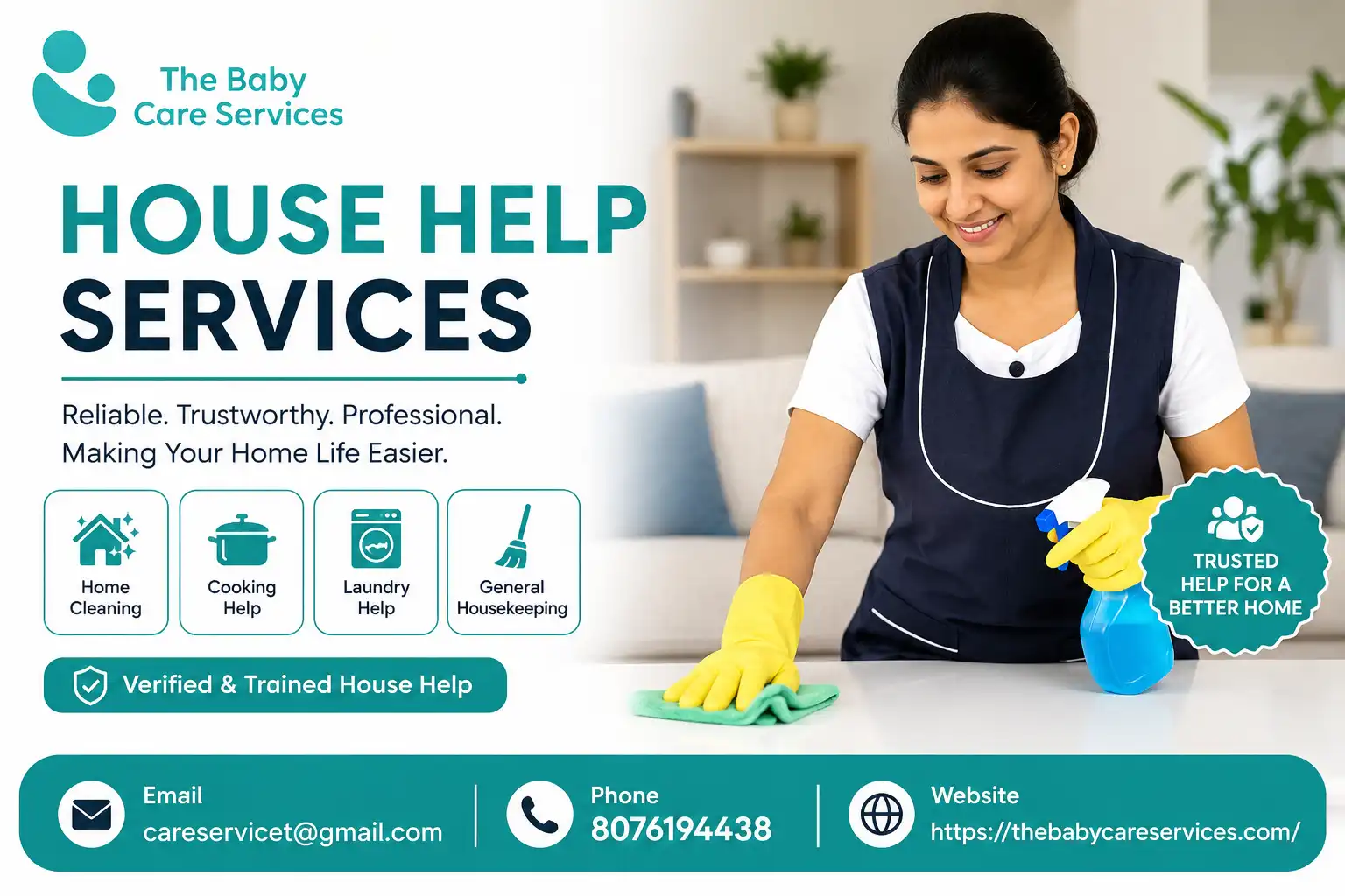 Professional House Help Services for Your Home