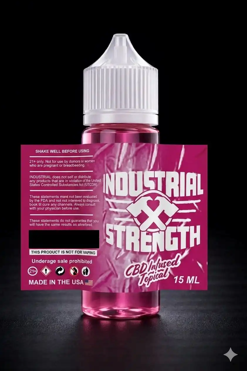 Industrial Strength Pink CBD Vape Juice | Smooth CBD Vape Experience