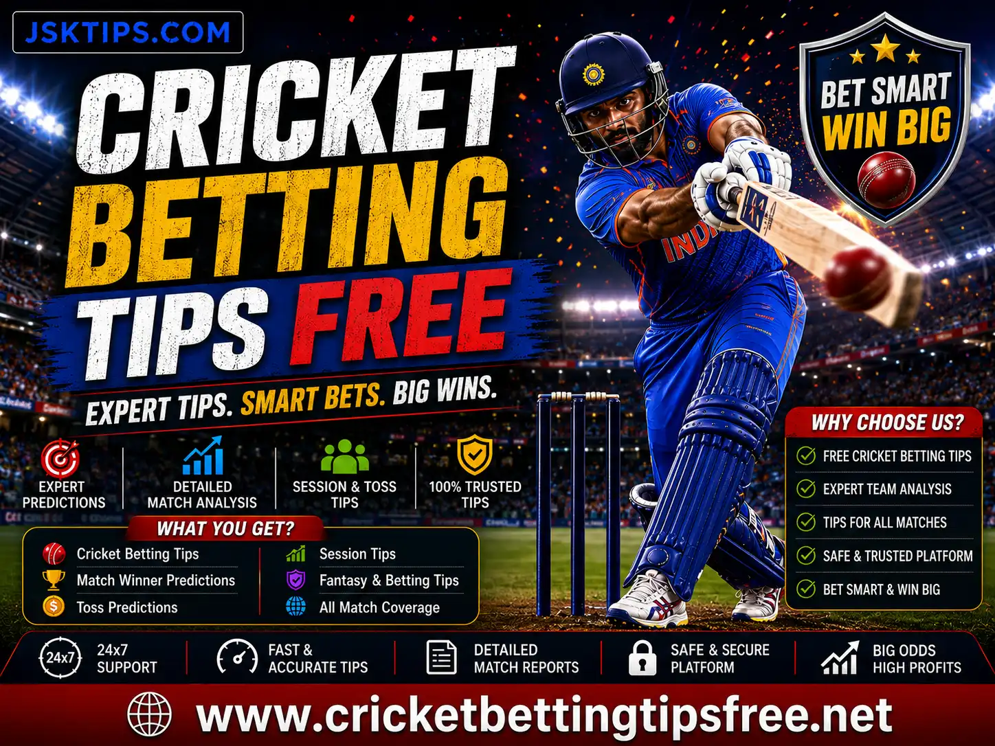 What Are Cricket Betting Tips Free and How Do They Work?