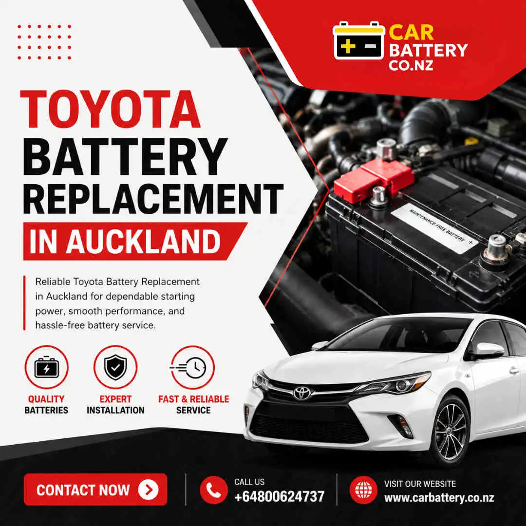 Toyota Battery Replacement in Auckland