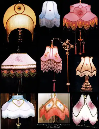 Buy Custom Lampshade Frames for Victorian-Style Designs