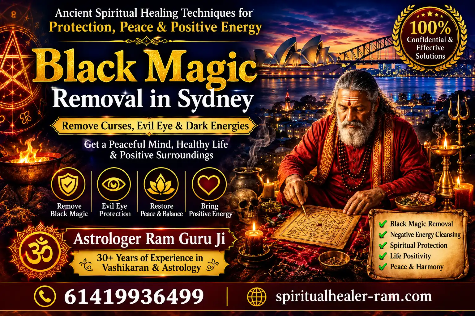 Black Magic Removal in Sydney | Astrologer Ram Guru Ji
