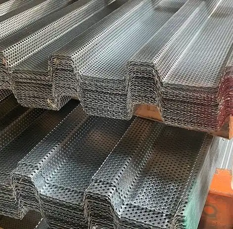 Perforated Decking for Acoustic and Structural Needs