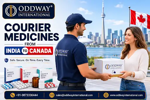 Medicine Courier From India To Canada: Bulk Procurement — Oddway Supply