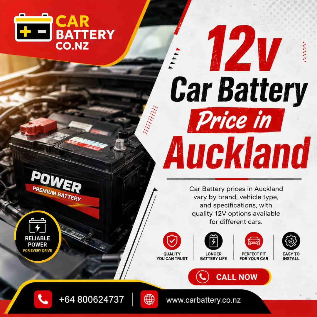 12v Car Battery Price in Auckland