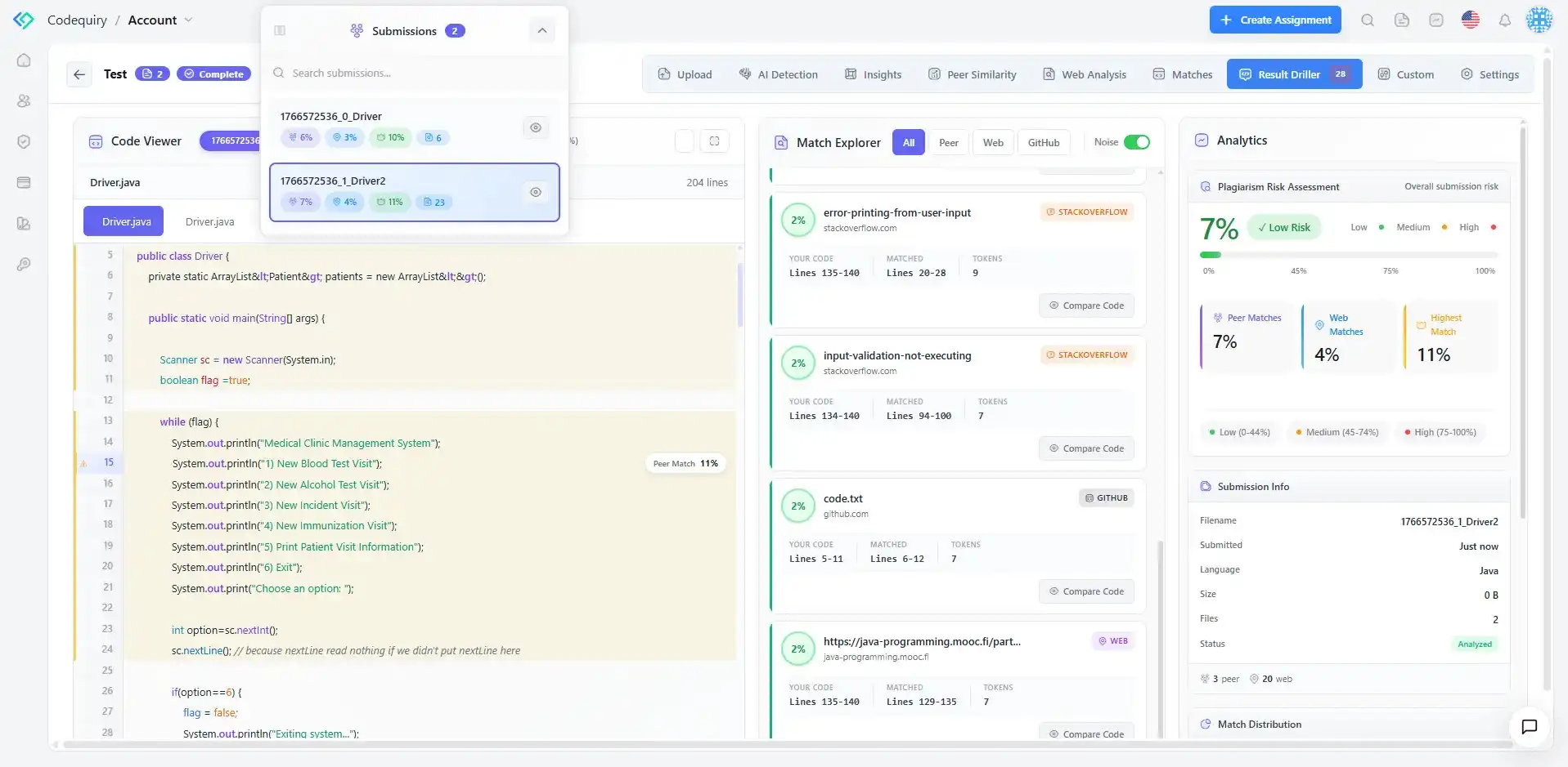 Source Code Plagiarism Checker: Verify Code Originality with Codequiry