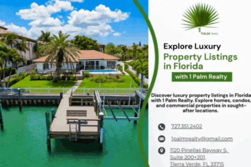 Explore Luxury Property Listings in Florida with 1 Palm Realty