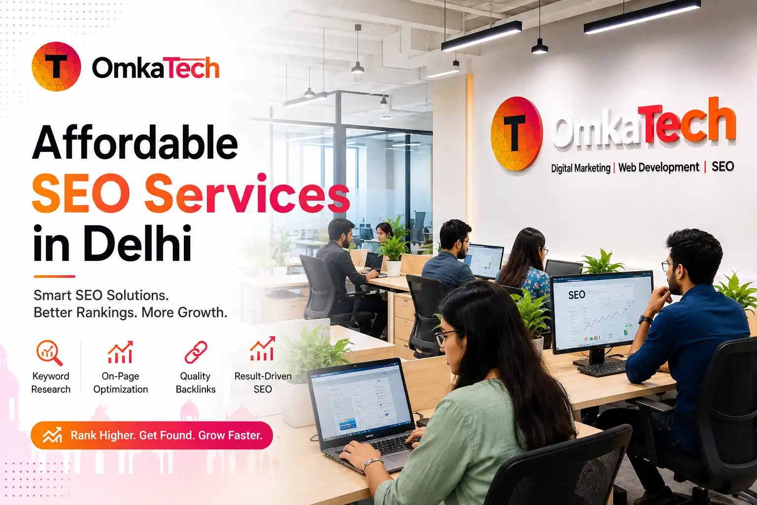 Affordable SEO Services in Delhi | Omka Tech