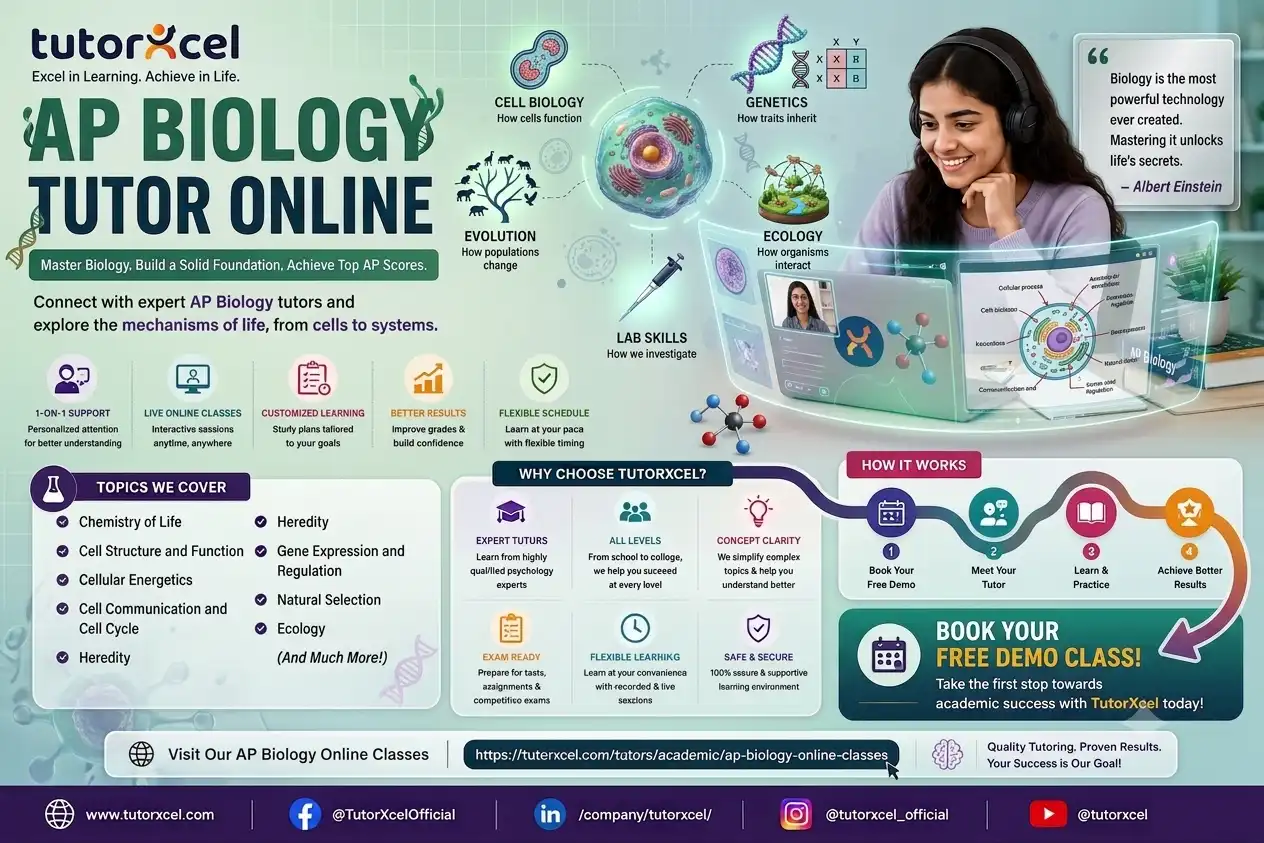 TutorXcel AP Biology Tutor for Online Learning
