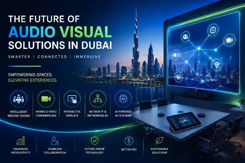 Future of Audio Visual Solutions in Dubai: Trends Report