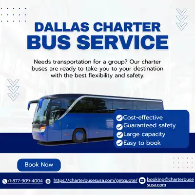 Dallas Charter Bus Rental  Service