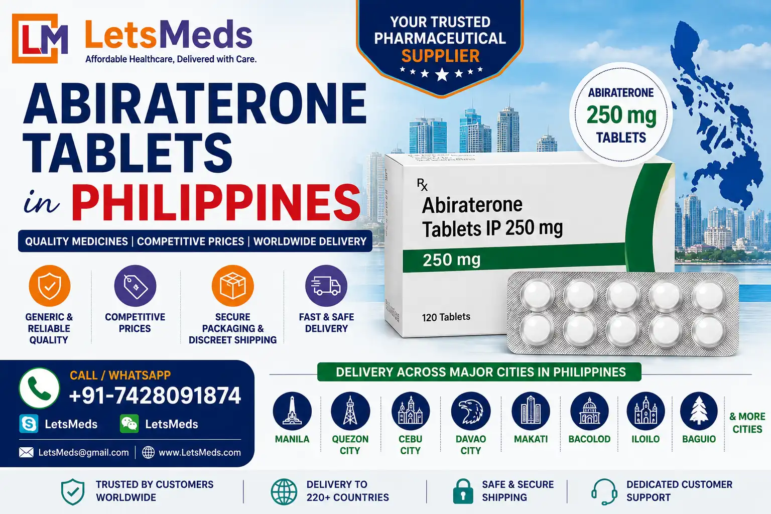 Abiraterone Tablet Online Quezon City Manila Philippines