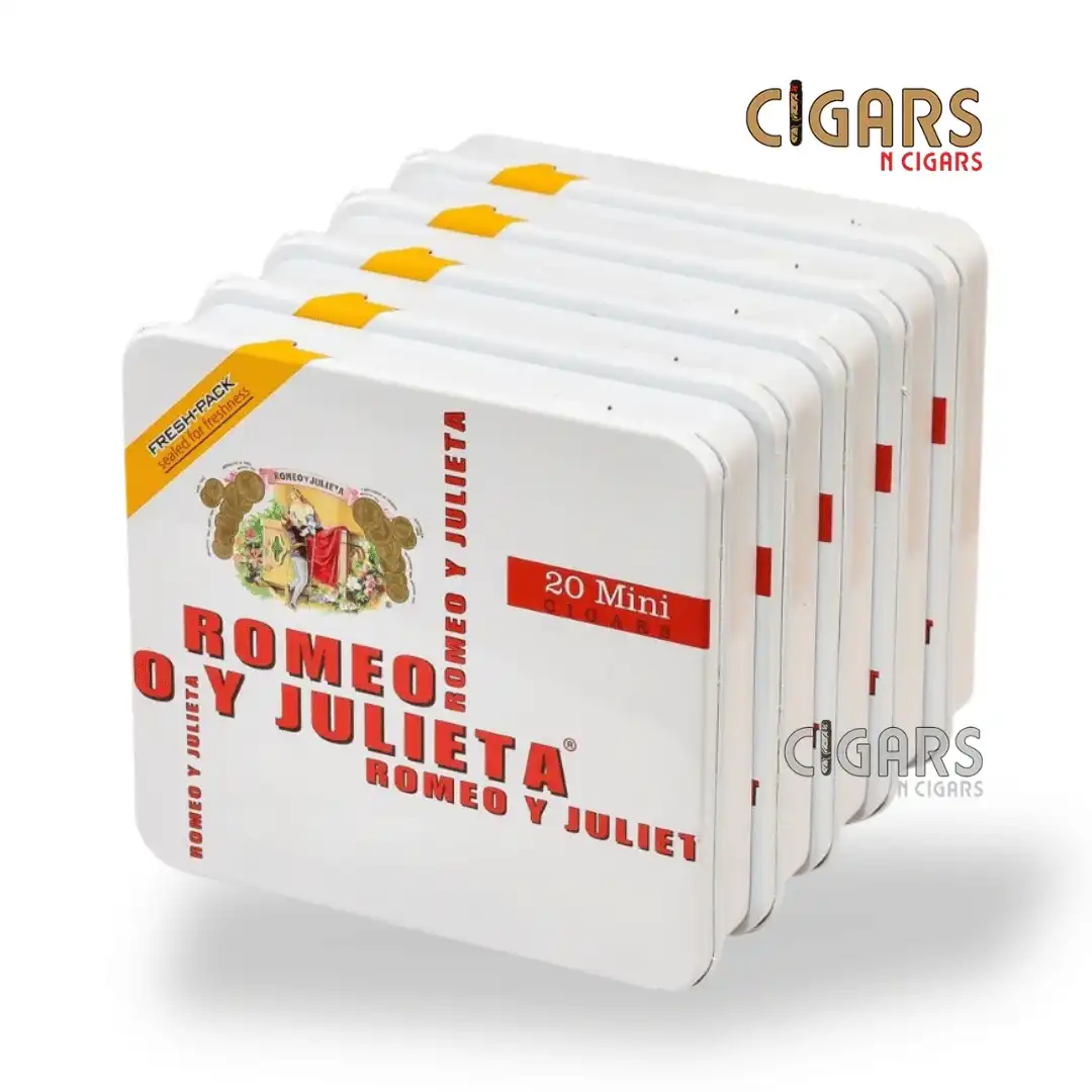Buy Romeo y Julieta 1875 Mini White Tin Cigars Online