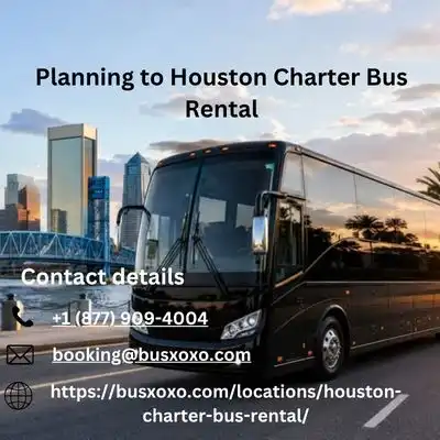 Planning to Houston Charter Bus Rental