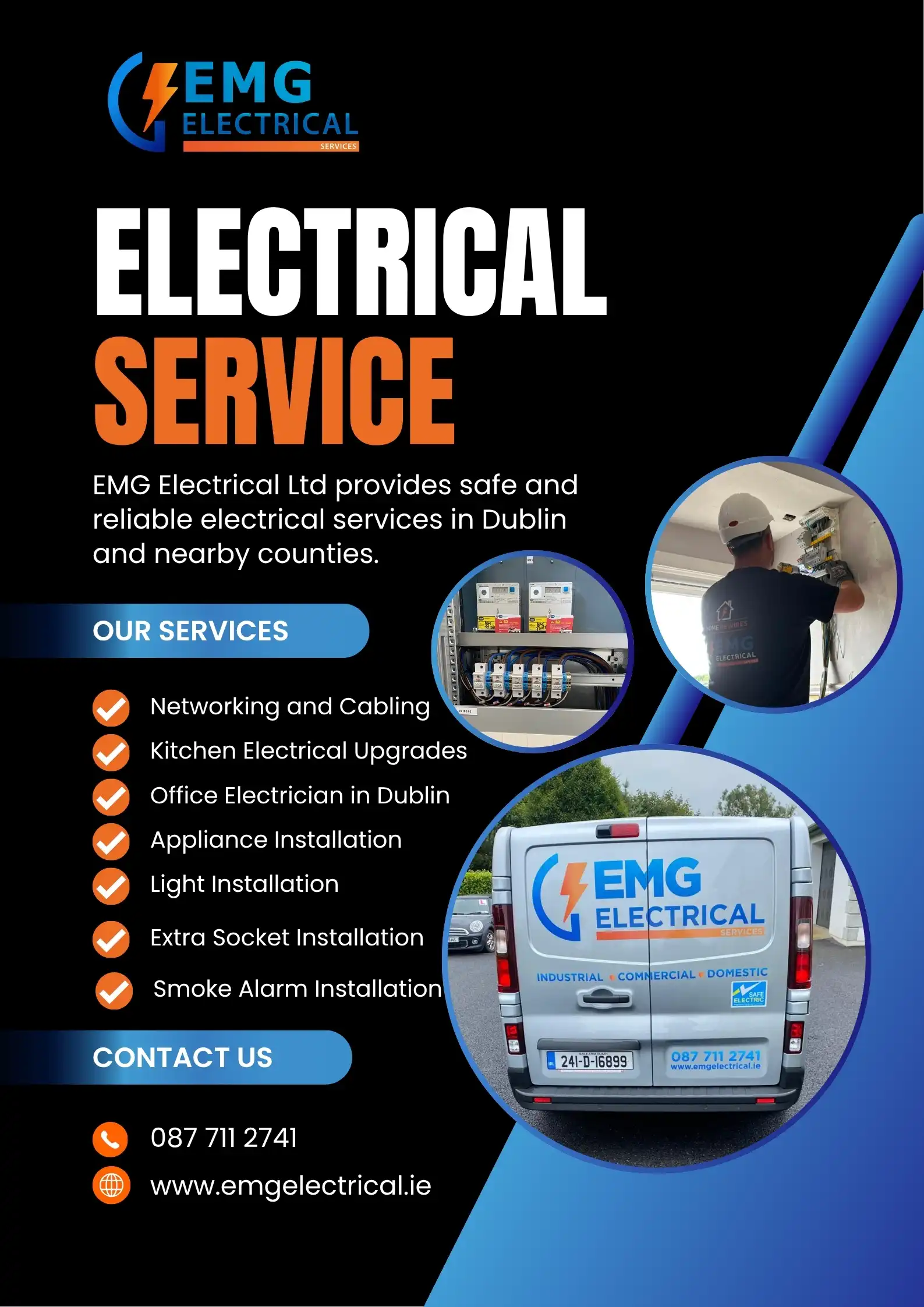 Electrical Services in Dublin | EMG Electrical Ltd