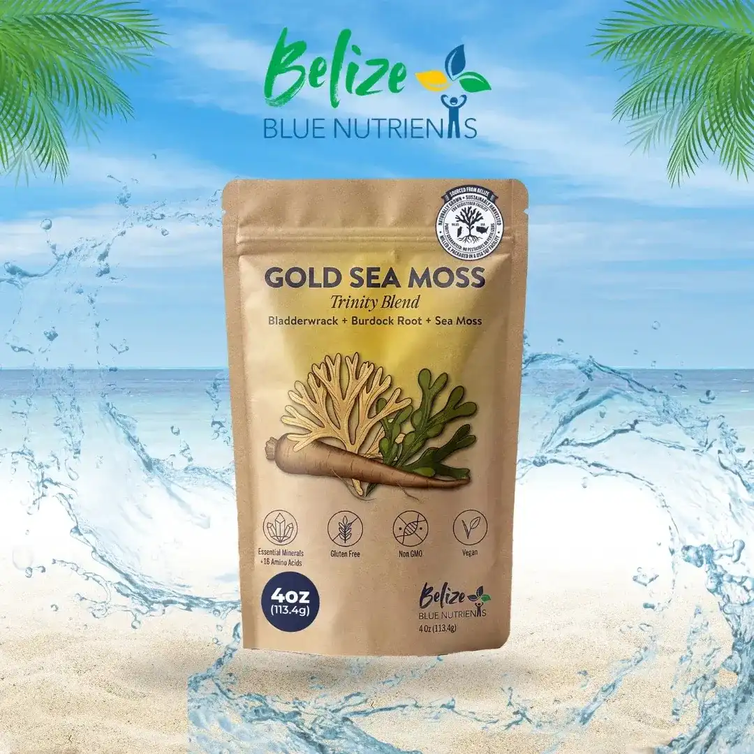 Best Nutrition with Premium Belize Sea Moss | Belize Blue Nutrients