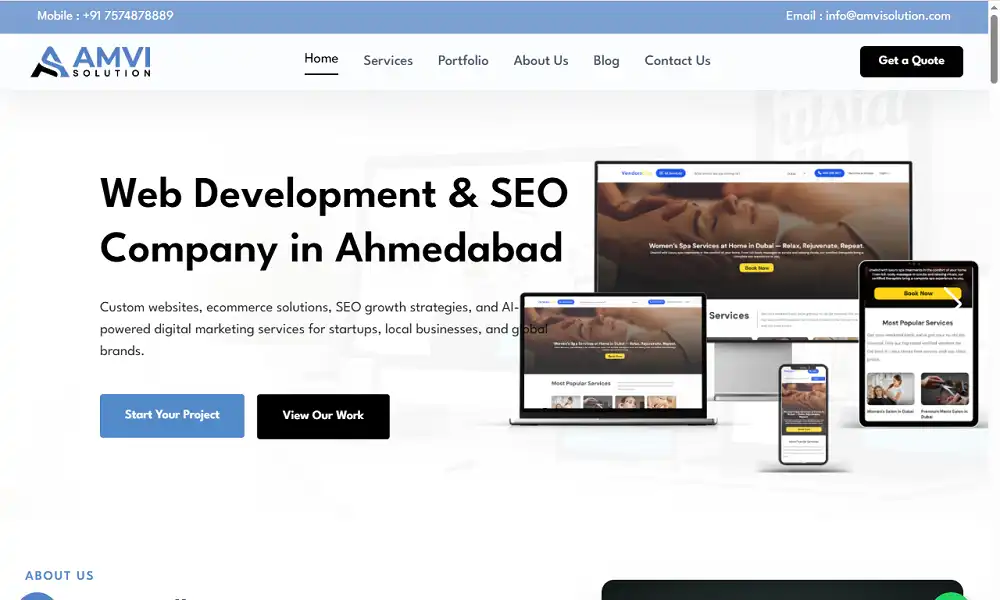 AMVI Solution is a leading digital marketing and web development company